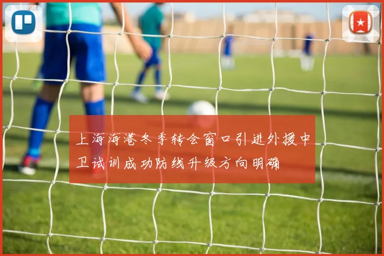 上海海港冬季转会窗口引进外援中卫试训成功防线升级方向明确